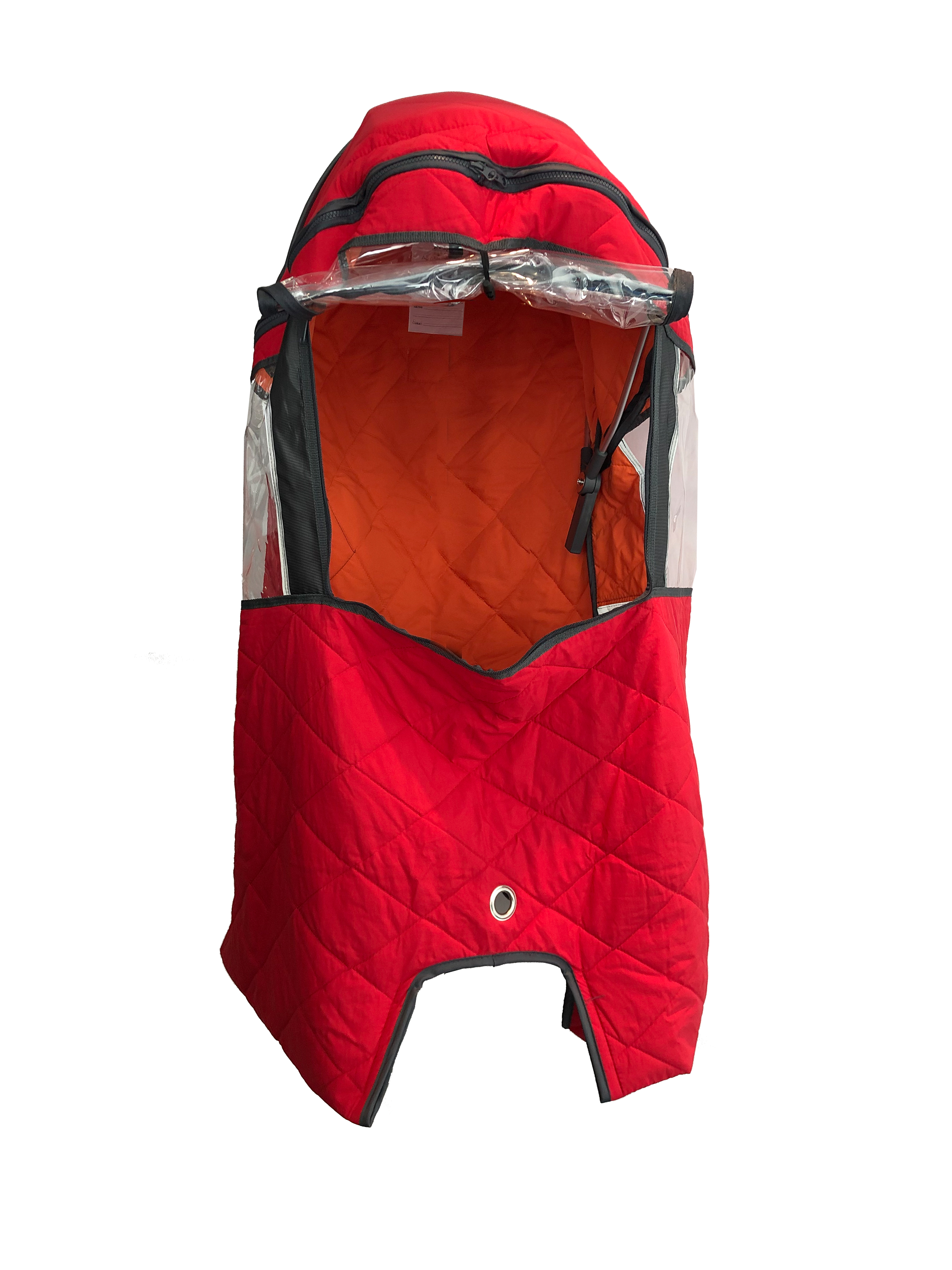 Children's rain cover for bicycle seat